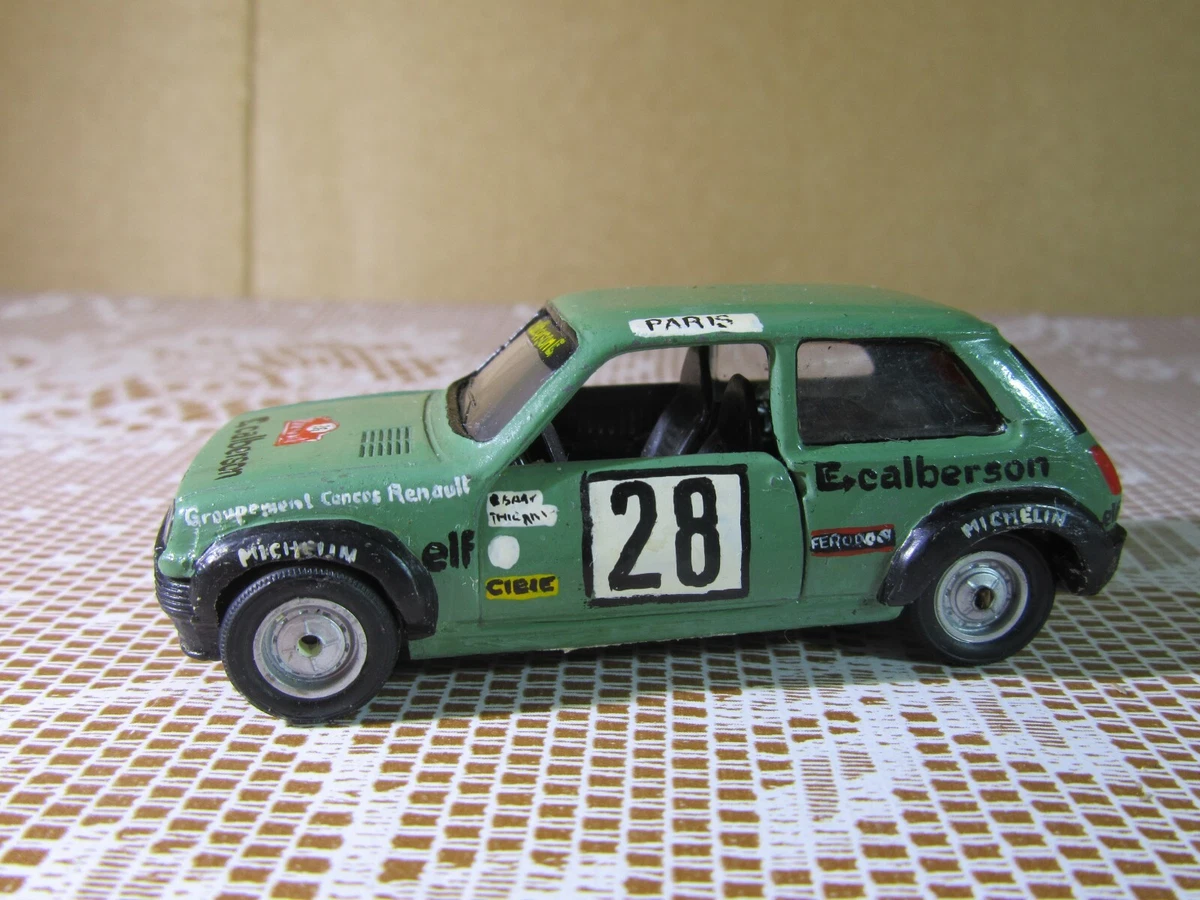 ANCIENNE SOLIDO VINTAGE RENAULT 5 Alpine n°1 Coupe R5 1/43 SUPERBE