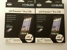 SET OF 2 Fellowes LG Premier Pro LTE K20 2018 K30 Harmony 2 Glass Screen Protect