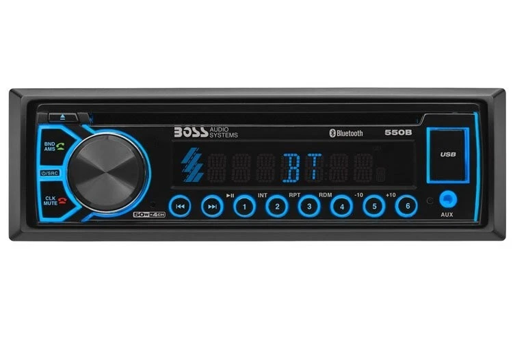 Boss Audio 550B Single-DIN CD MP3 Car Audio Player Bluetooth - Image 2 of 4
