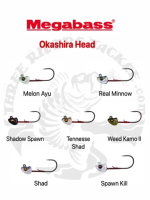 Megabass OKASHIRA HEAD SET! Megabass Okashira Screwheads Megabass OKASHIRA HEAD SET! Megabass Okashira Screwheads