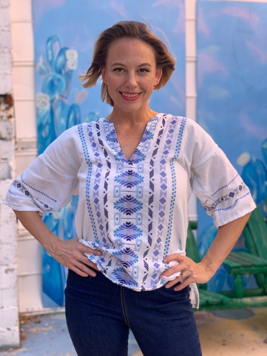 Unisex Chiapas Embroidered Shirt | Handmade in Mexico | Sizes S