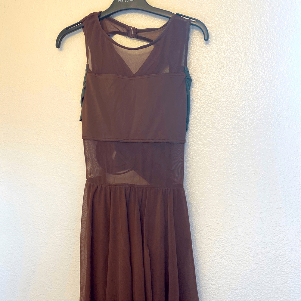 weissman mesh wrap dress Mesh Wrap Dress