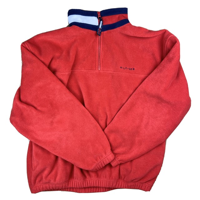 vintage tommy hilfiger fleece pullover