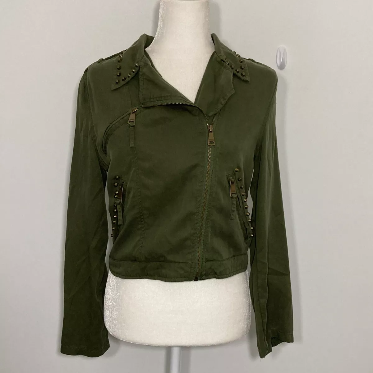 Vigoss studded moto clearance jacket