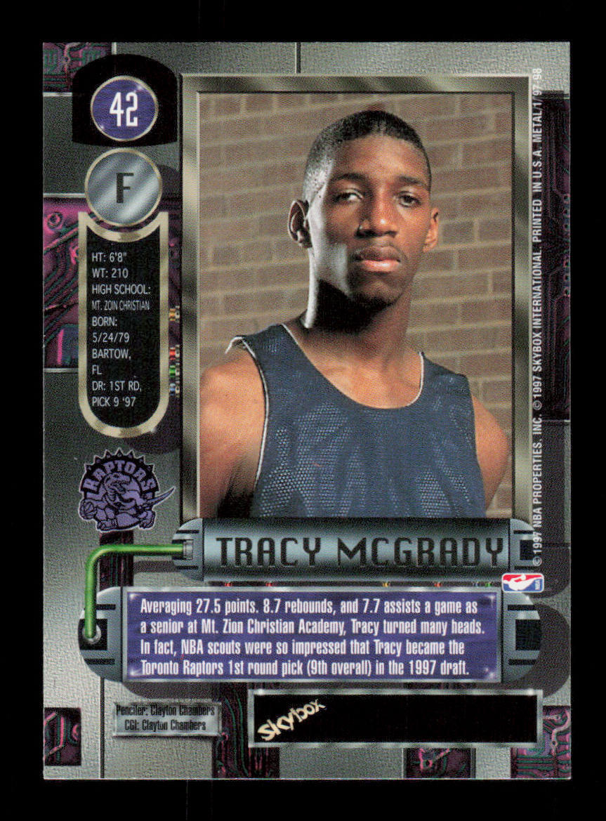 【PSA10】1997 l Universe Tracy McGrady 320_440_1804_36-S