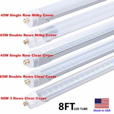 8FT led shop light Single Pin FA8 LED Tube Light Ballast Removed Garage Light