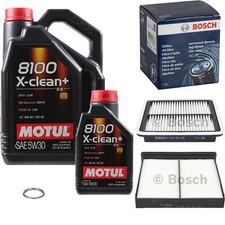 BOSCH Inspektionspaket 6 L MOTUL 8100 X-clean+ 5W-30 für Subaru Forester 2.0 D BOSCH Inspektionspaket 6 L MOTUL 8100 X-clean+ 5W-30 für Subaru Forester 2.0 D