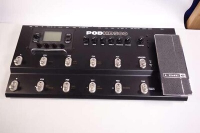 Line 6 POD HD500 Multi-Effects Guitar Effect Pedal w/AC Tested & Works