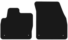 Velour Fußmatten, Autoteppiche Teppiche VORNE für Land Rover Range Rover Evoque