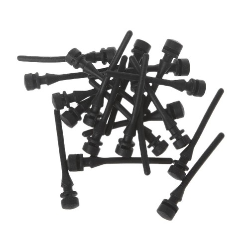 Computer PC for Case Fan Mouting Pin Anti Noise Vibration Silicone Screws 20PCS/ - Afbeelding 5 van 7
