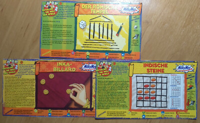 Milky Way Crispy Rolls   Entdecke die Welt der Spiele   Nr. 2, 4, 8   ca. 2000