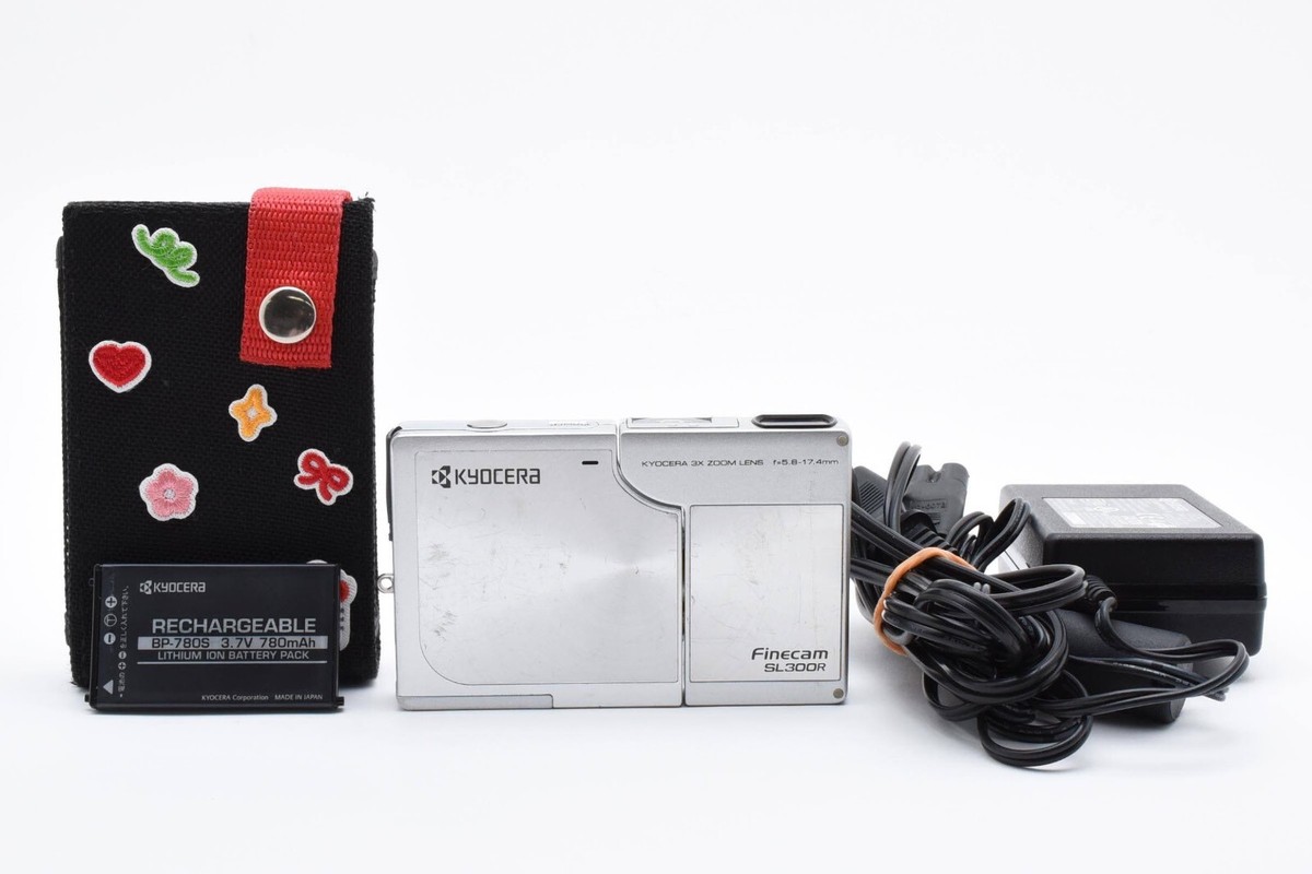 京セラ デジカメKYOCERA FINECAM SL300R保証付 全国送料無料