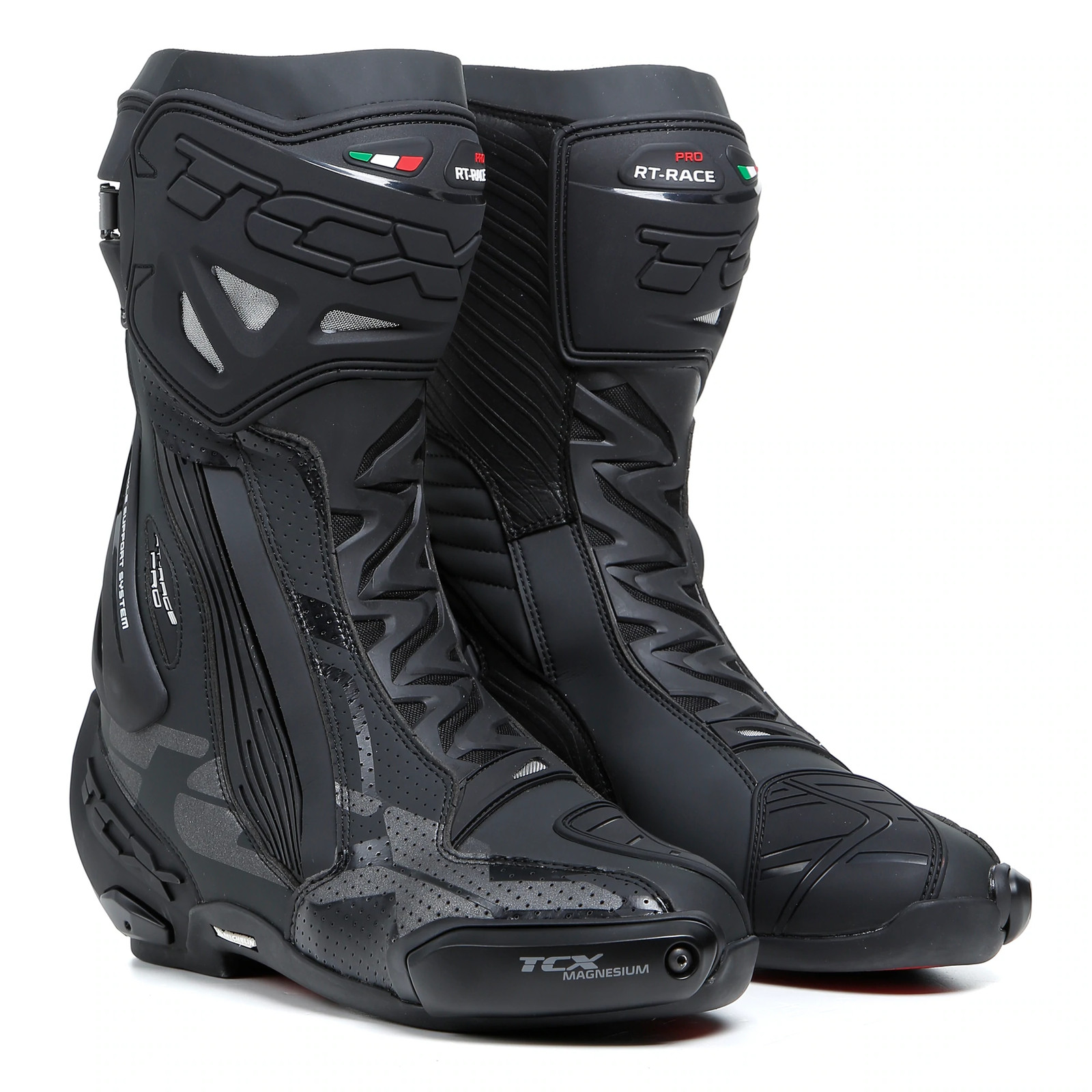 TCX RT-Race Pro Air Motorcycle Boots Black/Reflex