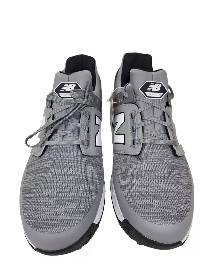 New Balance Men's LinksSL Golf Shoe 15 Grey - Image 4 of 4