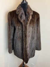 Excellent Medium Mink Fur Coat #1014
