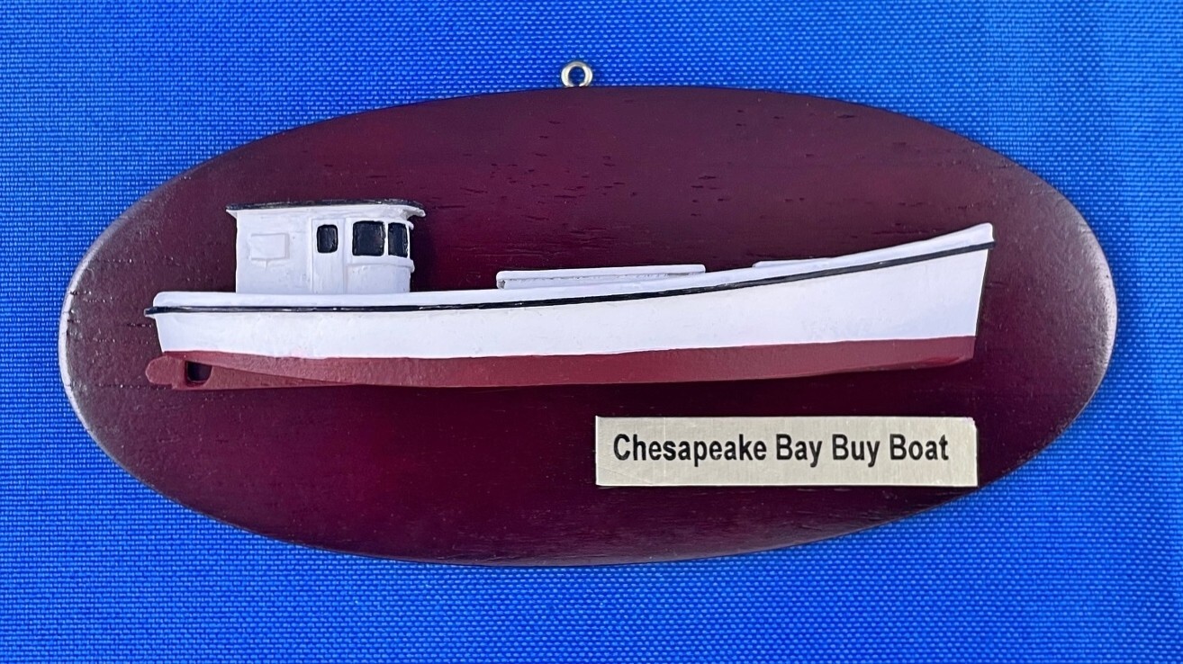 MEDIO CASCO BAHÍA DE CHESAPEAKE COMPRAR MODELO DE BARCO, PEQUEÑO (5") - ¡EN VENTA Y ENVÍO GRATUITO!