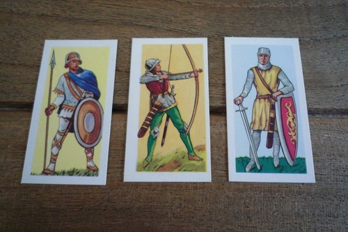 Barratt Warriors Through The Ages Cards From 1962 - VGC! - Pick Cards You Need! - Picture 5 of 8