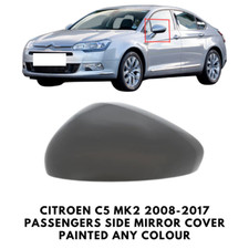 Außenspiegel Abdeckung Kappe lackiert für Citroen C5 2008-2017 Beifahrerseite Links