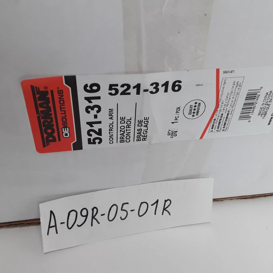 Brazo de control de suspensión delantero derecho Dorman 521-316 compatible con Suzuki Esteem (1995-2002) Foto 4 de 4