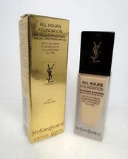 YSL ALL HOURS FOUNDATION SPF 20 MATTE OIL-FREE SHADE B 10 PORCELAIN 0.84OZ BOXED