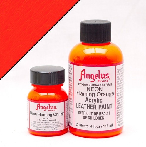Angelus Acrylic Leather Paint for Sneakers Shoes Bags Trainers Boots 1oz/4oz UK - Picture 65 of 76
