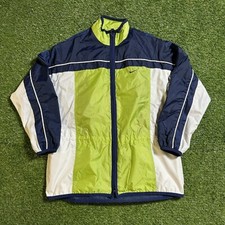 Vintage Nike Jacket Womens Small Track Jacket Full Zip Neon