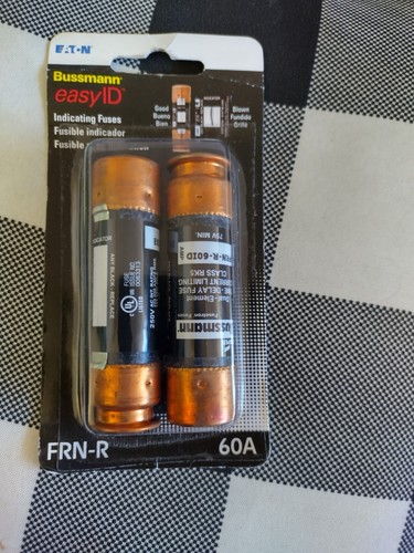 Fusibile Bussmann FRN-R-60 – Ritardato 60A 250V – Doppio Elemento