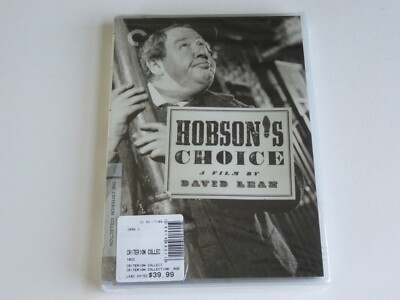 HOBSON'S CHOICE (DVD, Criterion) David Lean, Charles Laughton BRAND NEW SEALED!!