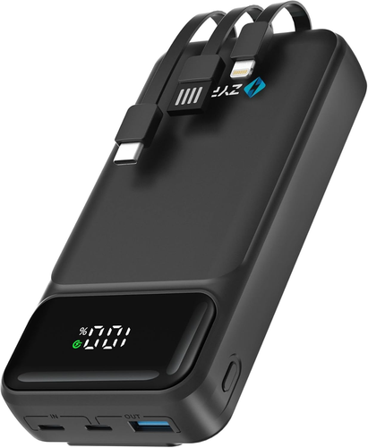 ZYRON 20000mAh Power Bank, 22.5W Dual USB-C Fast Charger with LED Display - Picture 12 of 12