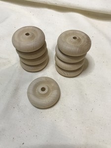 wooden wheels for toys