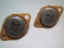 qty2 NEW TI Texas Instruments 2N1046 Power Tr...