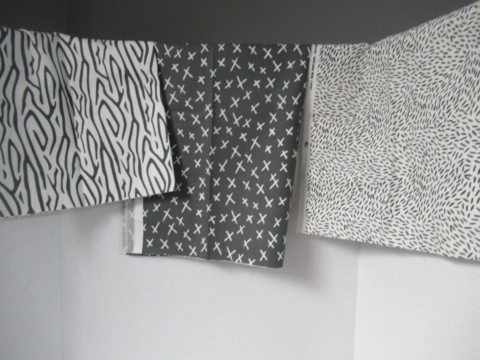 Savannah Fabric  Zest for Your Nest  3 PCS  18"X43"2@  14"X4  Premium Cotton NEW - Image 2 of 4