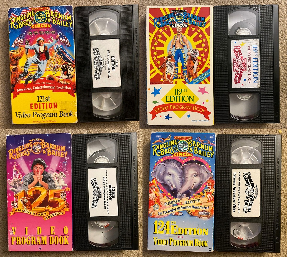 その他 P.T. Barnum [VHS] VHS: Ringling Bros & Barnum/Bailey Circus Video Program Book