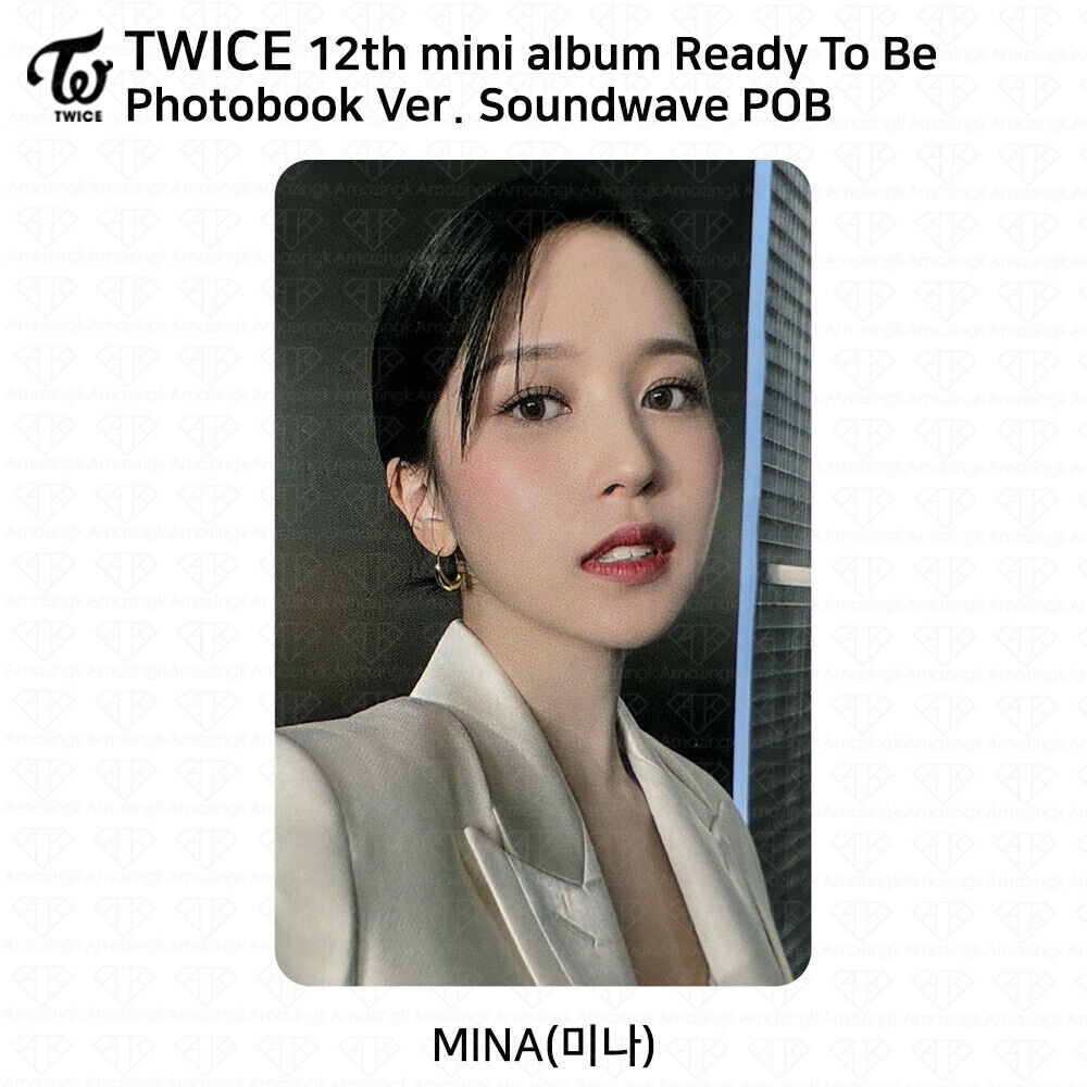 TWICE 12th Mini Album Ready To Be POB BDM JYP MP SW WM 10 version