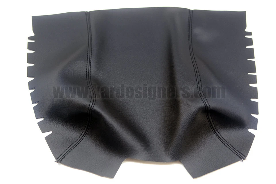 Se adapta a Ford Expedition 07-16 reposabrazos de cuero sintético cubierta de consola central negra Foto 2 de 2