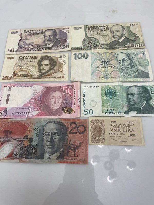 Mix Paper Money Lot 