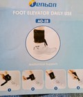 Tenbon AO-28 Foot Drop Orthosis Adjustable Ankle Foot Leg Brace Black One Size — photo 1