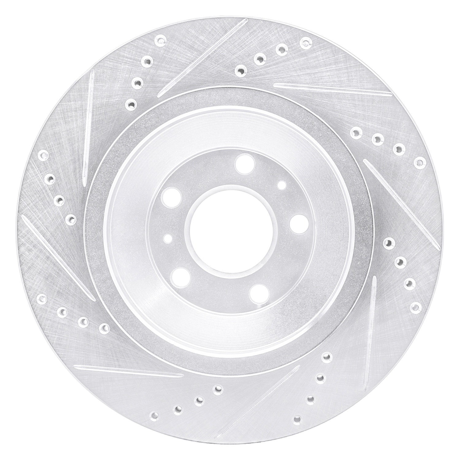 For Bentley Continental 04-18 Brake Rotor DFC Premium Drilled & Slotted Rear