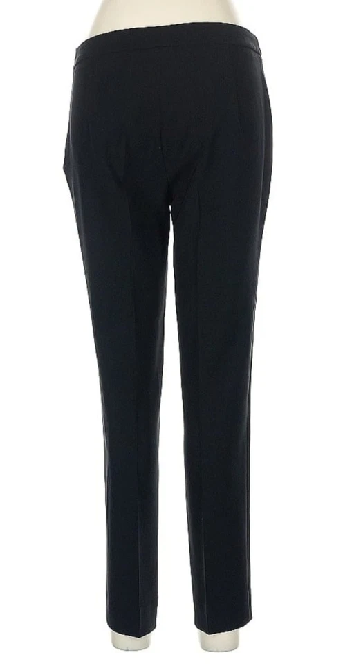 Pantalones de vestir Max Mara para mujer negros hechos en Italia talla 6 precio de venta sugerido por el fabricante $1,120. Foto 2 de 4