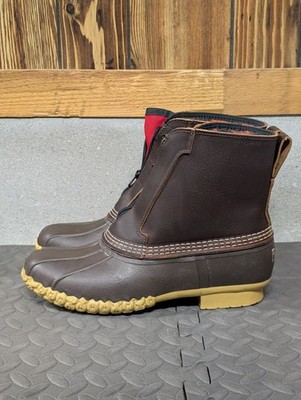 L.L. Bean Brown and Dark Gray Duck Shoes L.L. Bean | Shoes | Brown And Gray Duck Boots Ll Bean | Poshmark main image 2