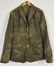 Mens Triple Five Soul Army Jacket / Medium / Reversible / Camouflage / Blazer