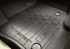 New Oem 18-24 Lincoln Navigator All-weather Contour Rubber Floor Mats Black