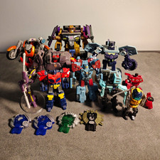 TRANSFORMERS CYBERTRON AND OTHER SERIES MIXED LOT OF FIGUES Varying Conditon.