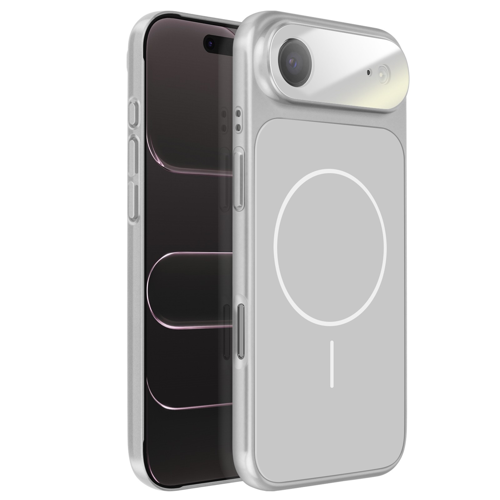 Coque iPhone Air Rigide Verre Caméra Argent Avizar Protection