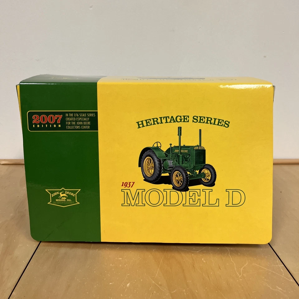 1/16 John Deere Model D Tractor On Rubber, Precision Heritage Series - Image 3 of 4