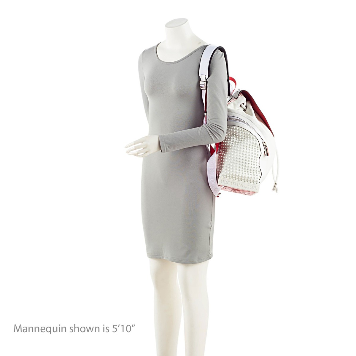 Christian Louboutin Leather Spiked Explorafunk Backpack | eBay