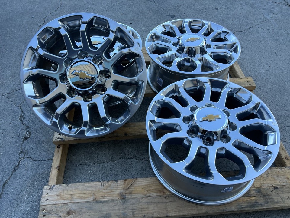 2025 CHEVY 2500 3500 HD SILVERADO HIGH COUNTRY LTZ Z71 STOCK OEM WHEELS ...