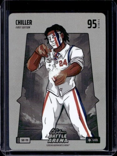 2026 Bo Jackson Battle Arena Chiller Cam Thomas Silver Foil Steel #SBF-119