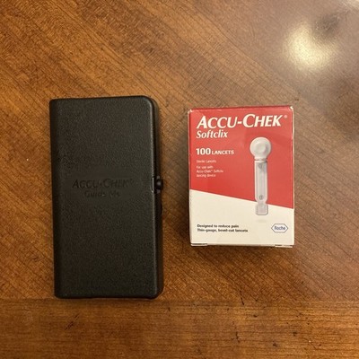 Accu-Check Guide Me Blood Glucose Meter With Box Of Lancets