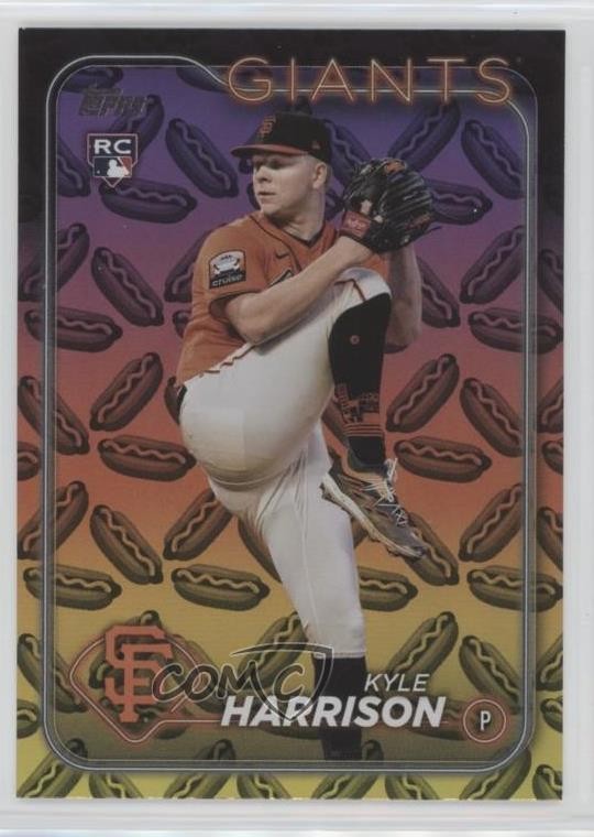 2024 Topps Series 2 Hot Dogs Kyle Harrison #667 s1i